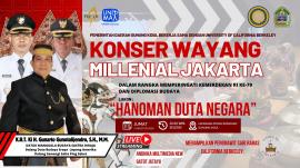 Konser Wayang Milenial Jakarta